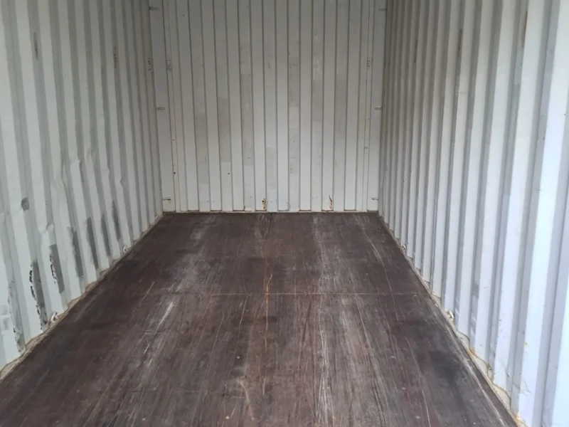 Gebrauchter 20 Fuß Baucontainer Rot MAGU-227278-5