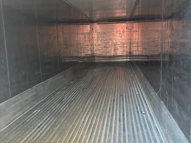 Gebrauchter 40 Fuß HC Kühlcontainer Weiß MSWU-100577-0