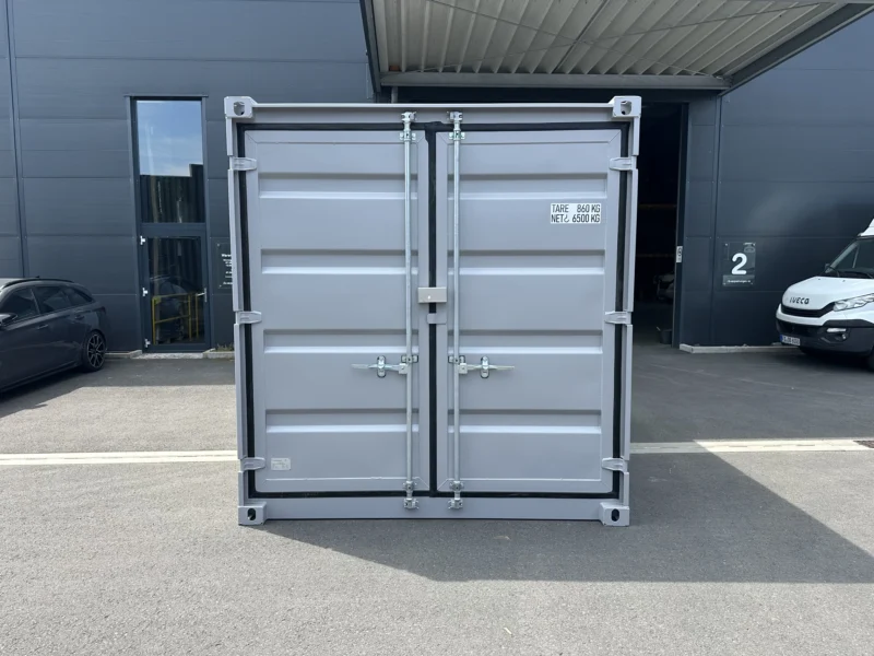 Neuer 10 Fuß Lagercontainer Grau DBVU-000014-0