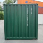Neuer 20 Fuß Baucontainer Grün UNDU-228533-3