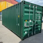 Neuer 20 Fuß Baucontainer Grün UNDU-228533-3