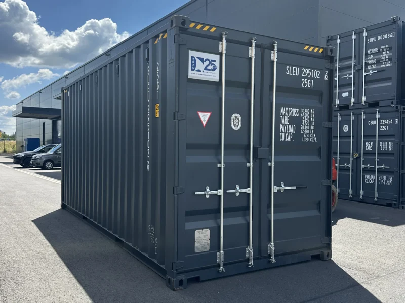 Neuer 20 Fuß HC Seecontainer Grau SLEU-295102-6