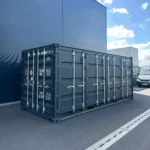 Neuer 20 Fuß Open-Side Container Grau UNDU-227722-4