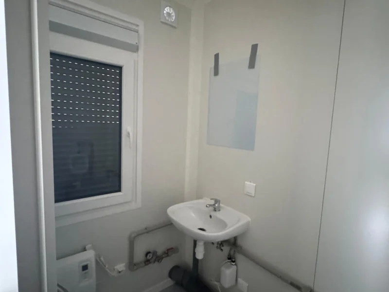Neuer 20 Fuß Sanitärcontainer Grau DBVU-000011-0