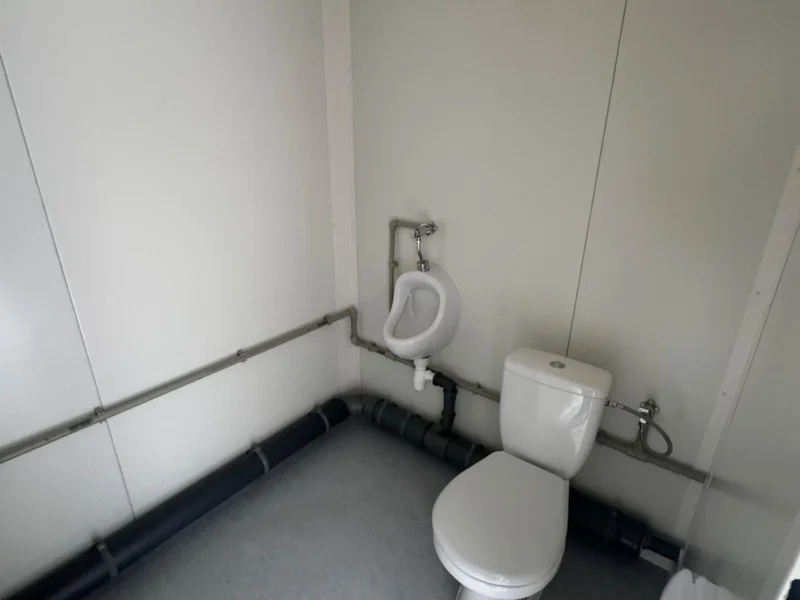 Neuer 20 Fuß Sanitärcontainer Grau DBVU-000011-0