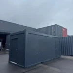 Neuer 20 Fuß Sanitärcontainer Grau DBVU-000011-0