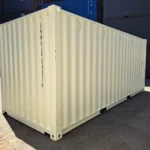 Neuer 20 Fuß Seecontainer Weiß UNNU-258113-4