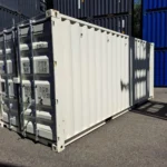 Neuer 20 Fuß Seecontainer Weiß UNNU-258113-4