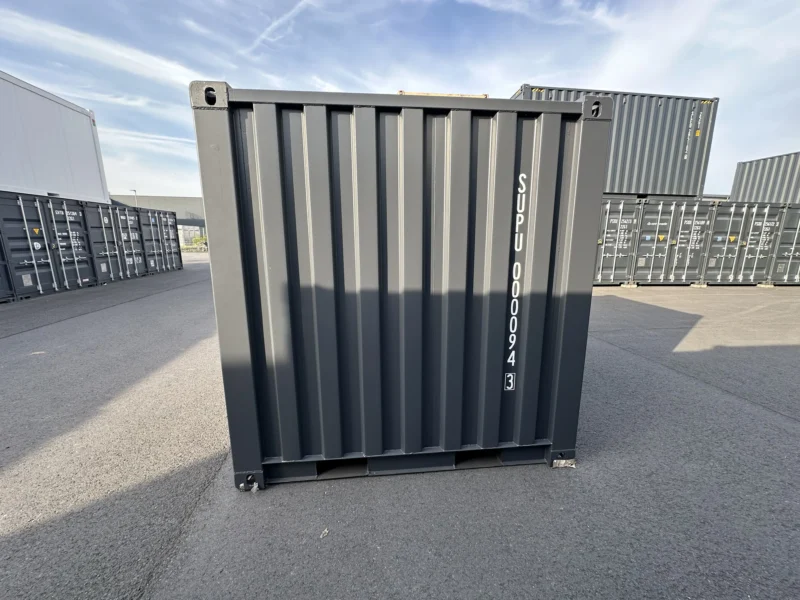 Neuer 8 Fuß Baucontainer Grau SUPU-00009-4