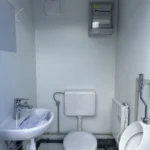 Neuer 8 Fuß Sanitärcontainer Blau DBVU-000012-0