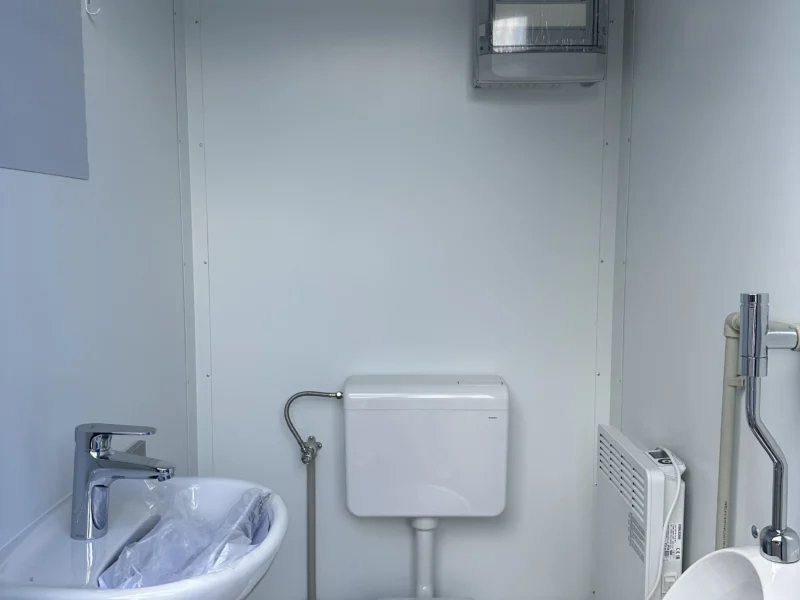 Neuer 8 Fuß Sanitärcontainer Blau DBVU-000012-0