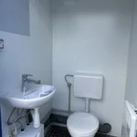 Neuer 8 Fuß Sanitärcontainer Blau DBVU-000012-0