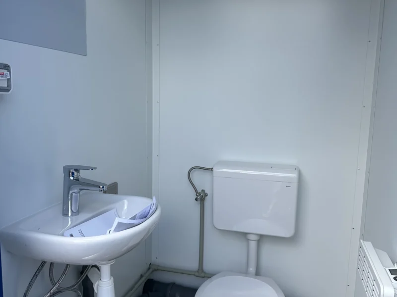 Neuer 8 Fuß Sanitärcontainer Blau DBVU-000012-0