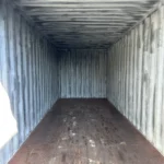 Gebrauchter 20 Fuß Baucontainer Rot DRYU-217393-9