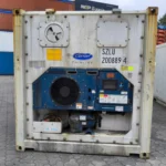 Gebrauchter 20 Fuß Kühlcontainer Weiß SZLU-200899-4