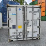 Gebrauchter 20 Fuß Kühlcontainer Weiß SZLU-200899-4
