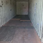 Gebrauchter 40 Fuß HC Seecontainer Braun BMOU-484836-8