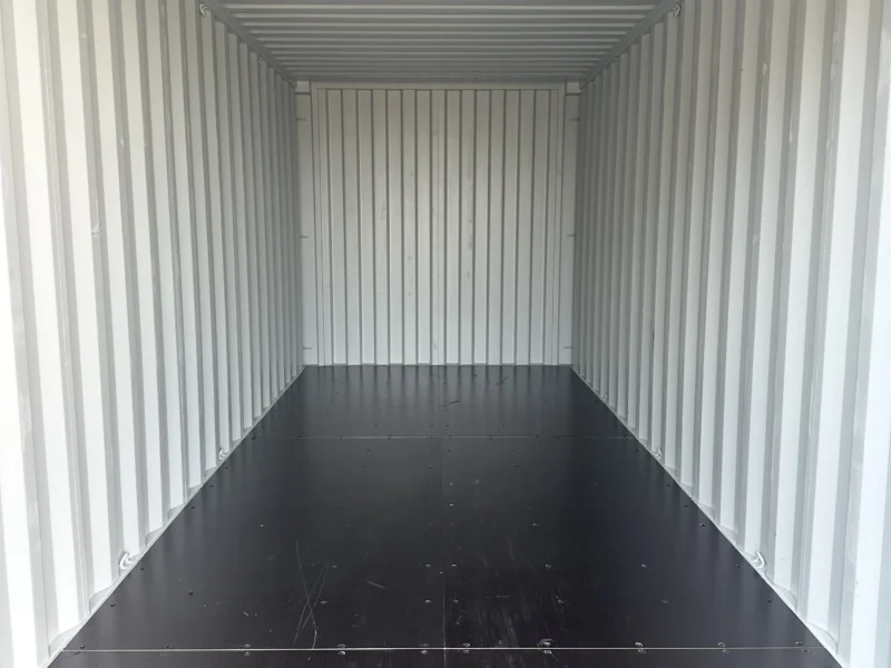 Neuer 20 Fuß Baucontainer Grau ICOU-718763-2