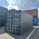 Neuer 20 Fuß Baucontainer Grau ICOU-718763-2
