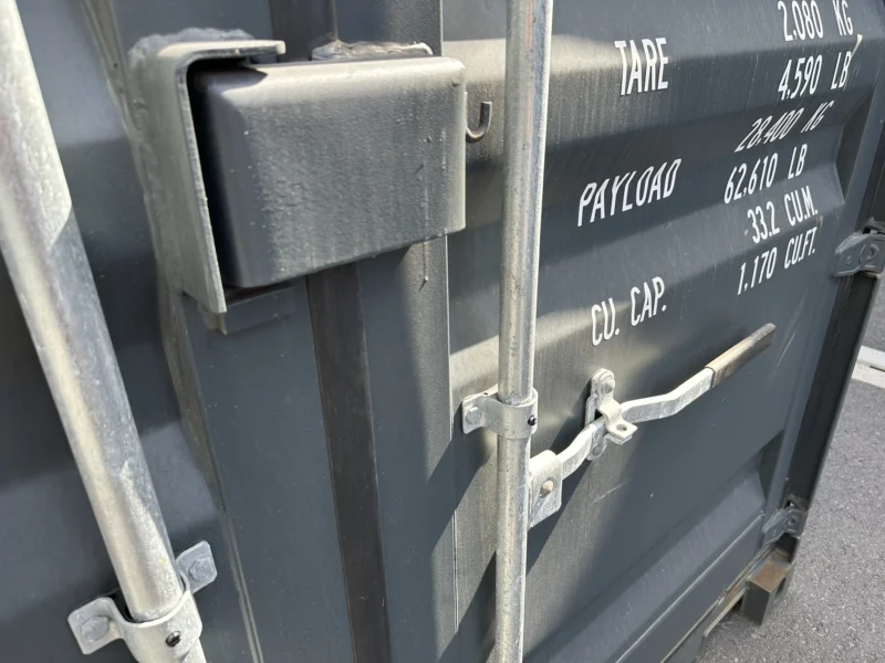 Neuer 20 Fuß Baucontainer Grau PSXU-277801-0