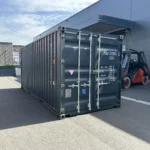 Neuer 20 Fuß Baucontainer Grau PSXU-277801-0