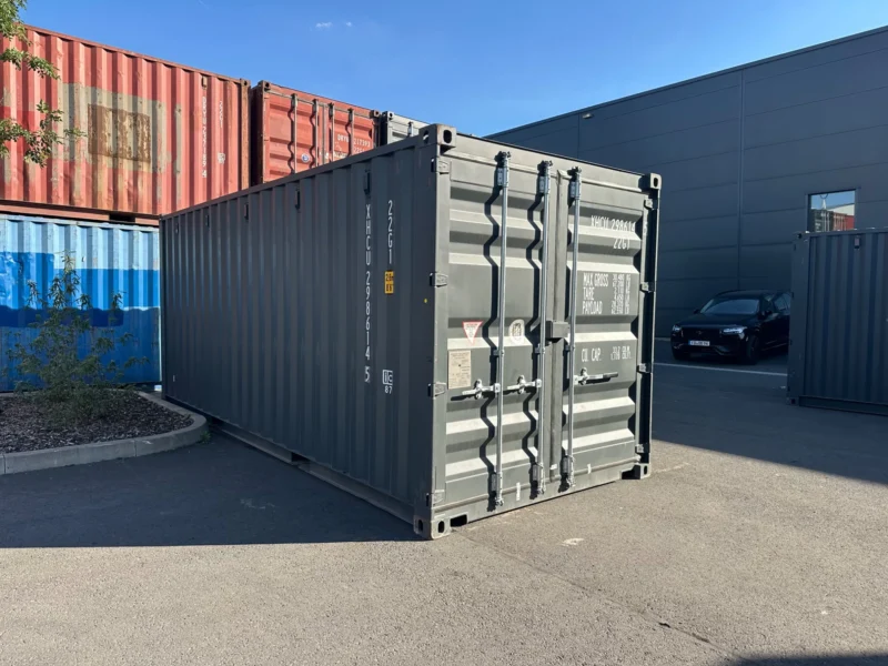 Neuer 20 Fuß Baucontainer Grau XHCU-298614-5