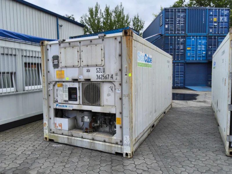 Neuer 20 Fuß Kühlcontainer Weiß SZLU-362567-4