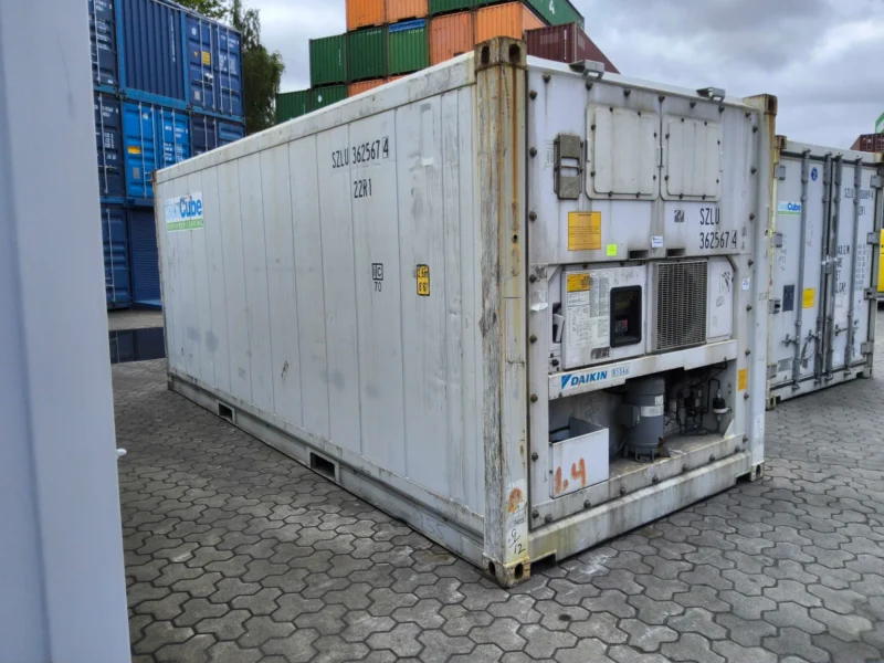 Neuer 20 Fuß Kühlcontainer Weiß SZLU-362567-4