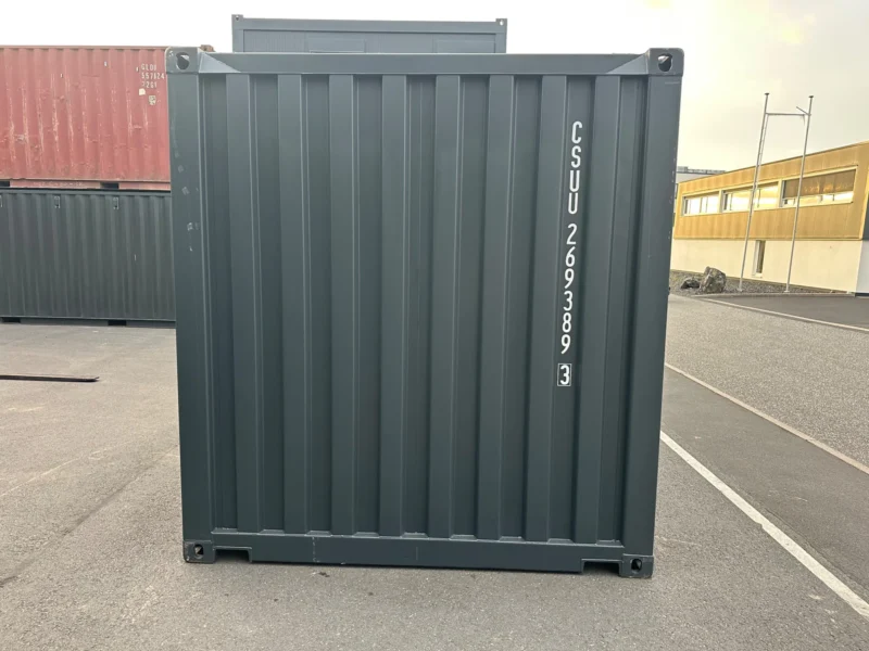 Neuer 20 Fuß Seecontainer Grau CSUU-269389-3