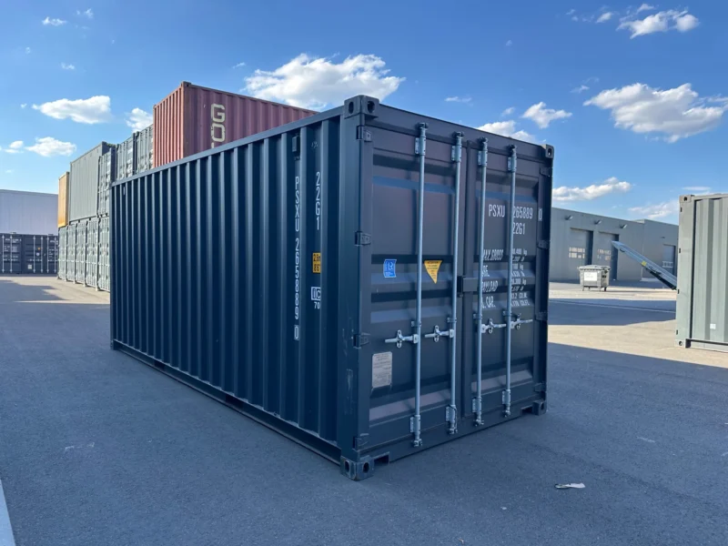 Neuer 20 Fuß Seecontainer Grau PSXU-265889-0