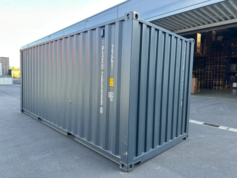 Neuer 20 Fuß Seecontainer Grau PSXU-265889-0