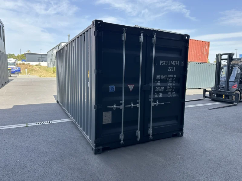 Neuer 20 Fuß Seecontainer Grau PSXU-274774-4