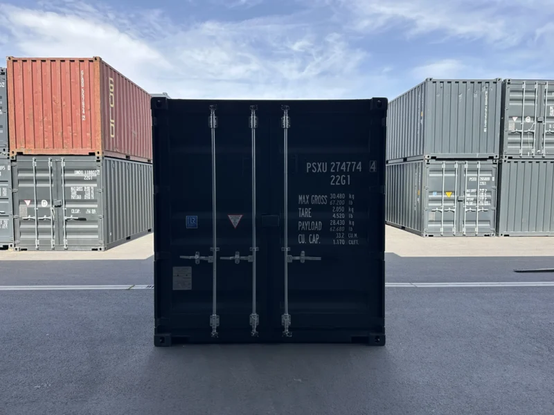 Neuer 20 Fuß Seecontainer Grau PSXU-274774-4