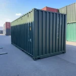 Neuer 20 Fuß Seecontainer Grün UNNU-273147-1