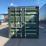 Neuer 20 Fuß Seecontainer Grün UNNU-273147-1