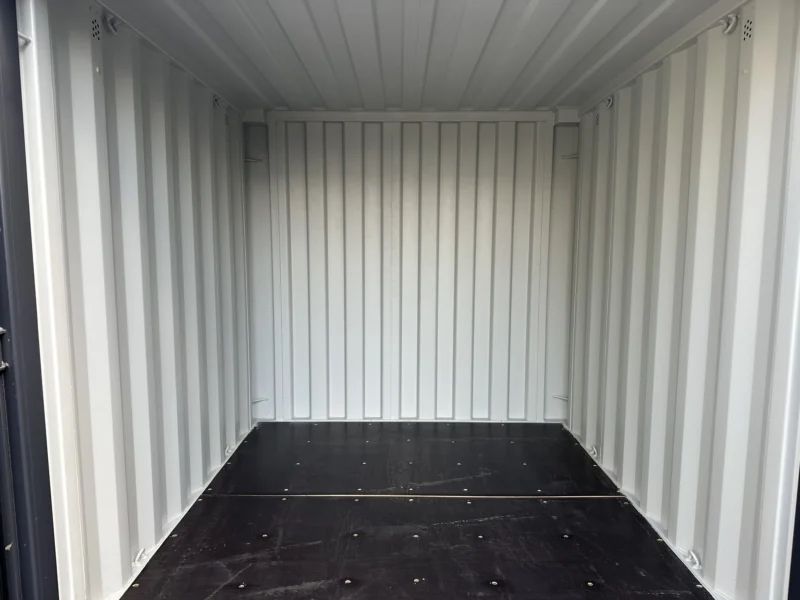 Neuer 8 Fuß Lagercontainer Grau SUPU-000170-2