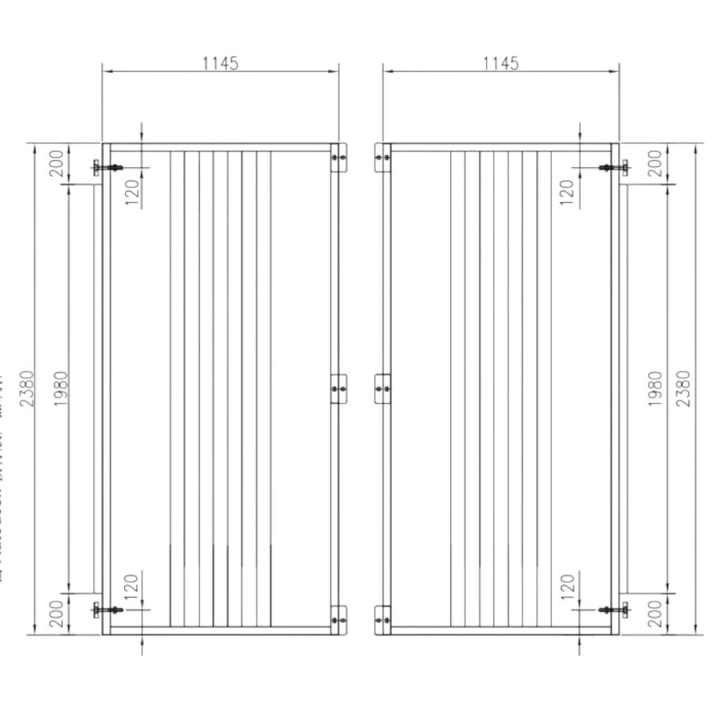 Containertrennwand