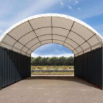 Containerzelt 6x6 m