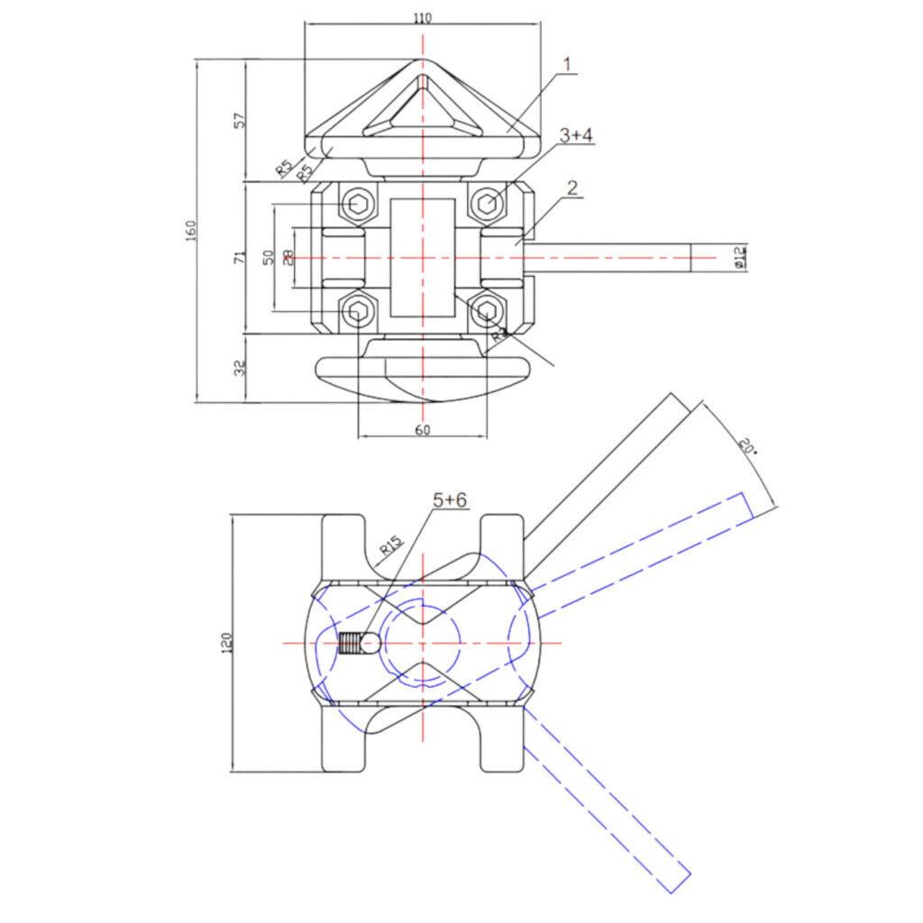 Twistlock manuell IF-51L