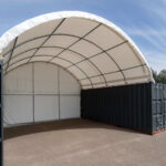 Containerzelt 6x6 m