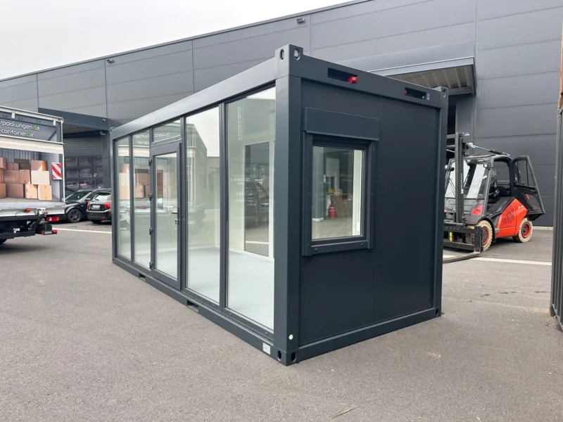 Neuer 20 Fuß Bürocontainer Grau DBVU-000015-0