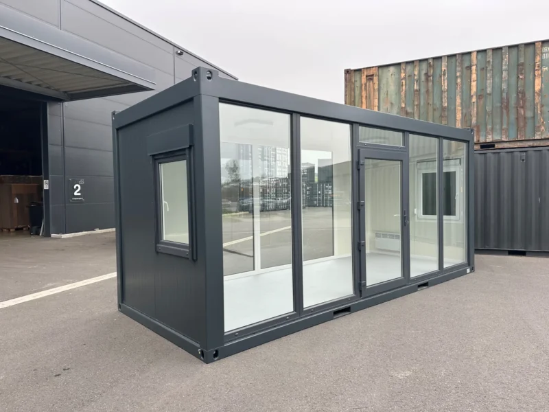 Neuer 20 Fuß Bürocontainer Grau DBVU-000015-0